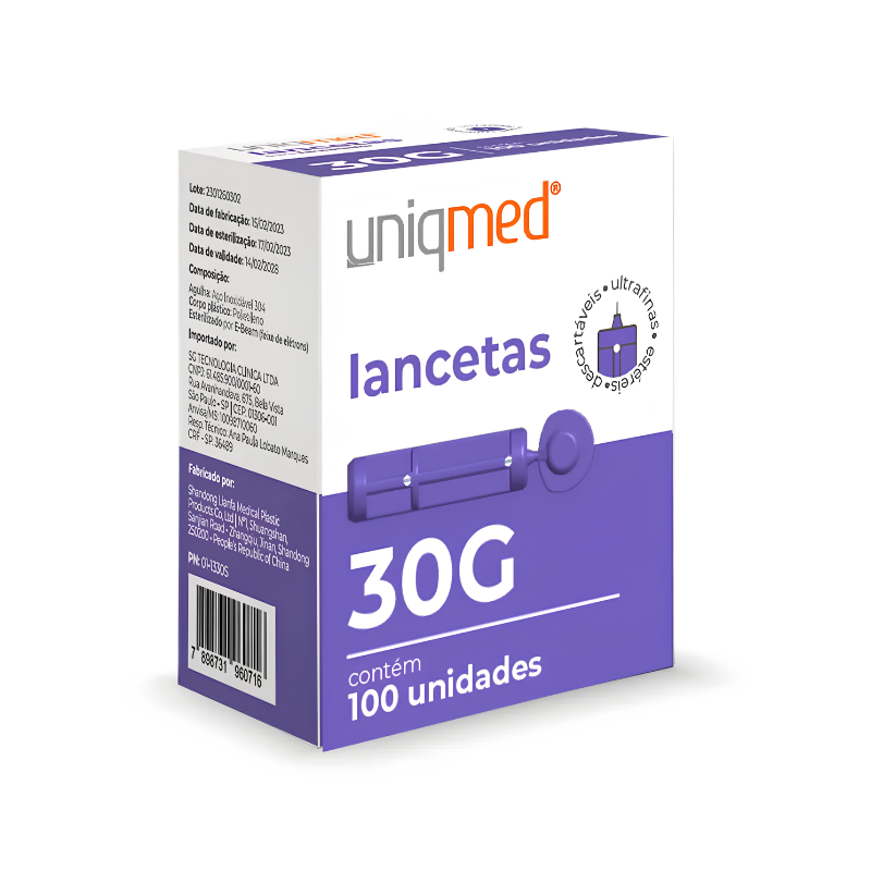LANCETAS X UNID 30 G