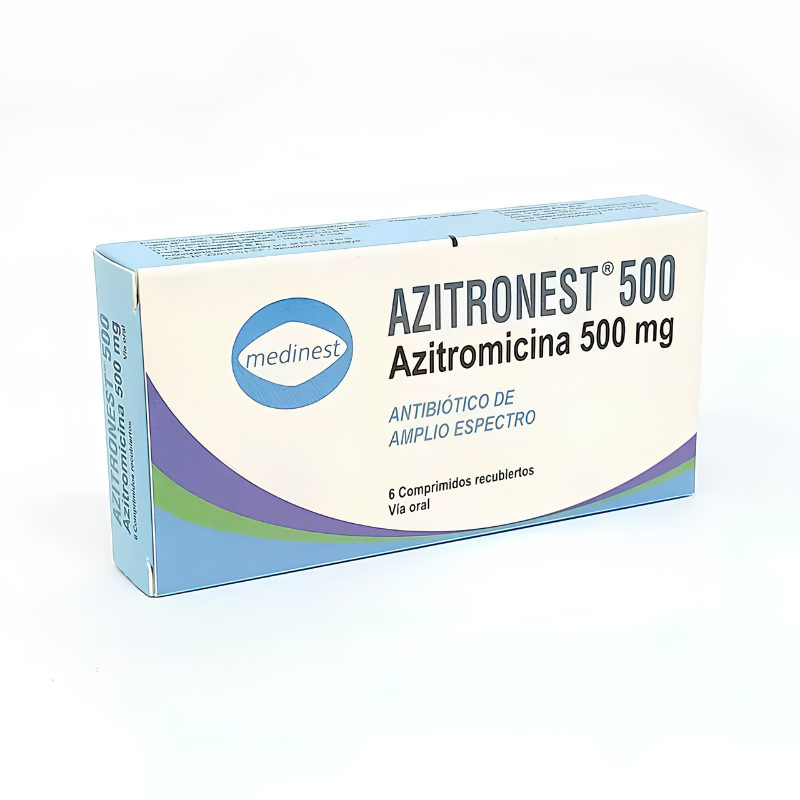 AZITRONEST 500MG X 6 CO