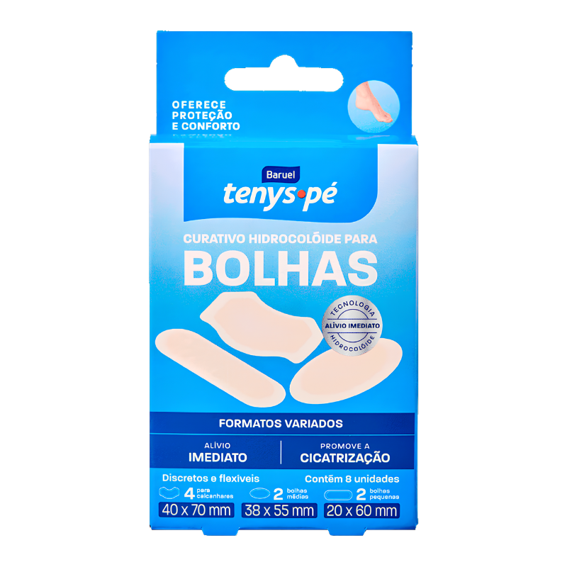 Baruel Tenys Pe Bolha Cicatrizante