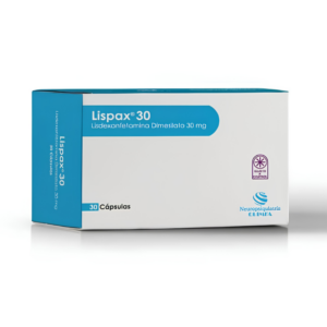 LISPAX 50mg -30 CAPSULAS - DIMESILATO DE LISDEXANFETAMINA