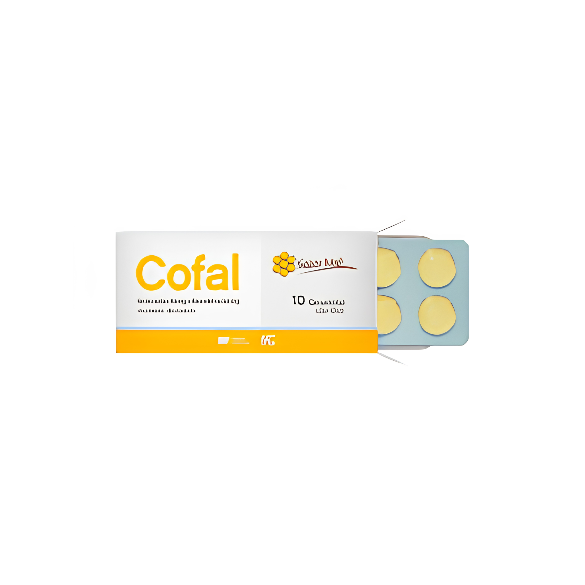 COFAL CARAMELO MIEL X 10 UNID 0960