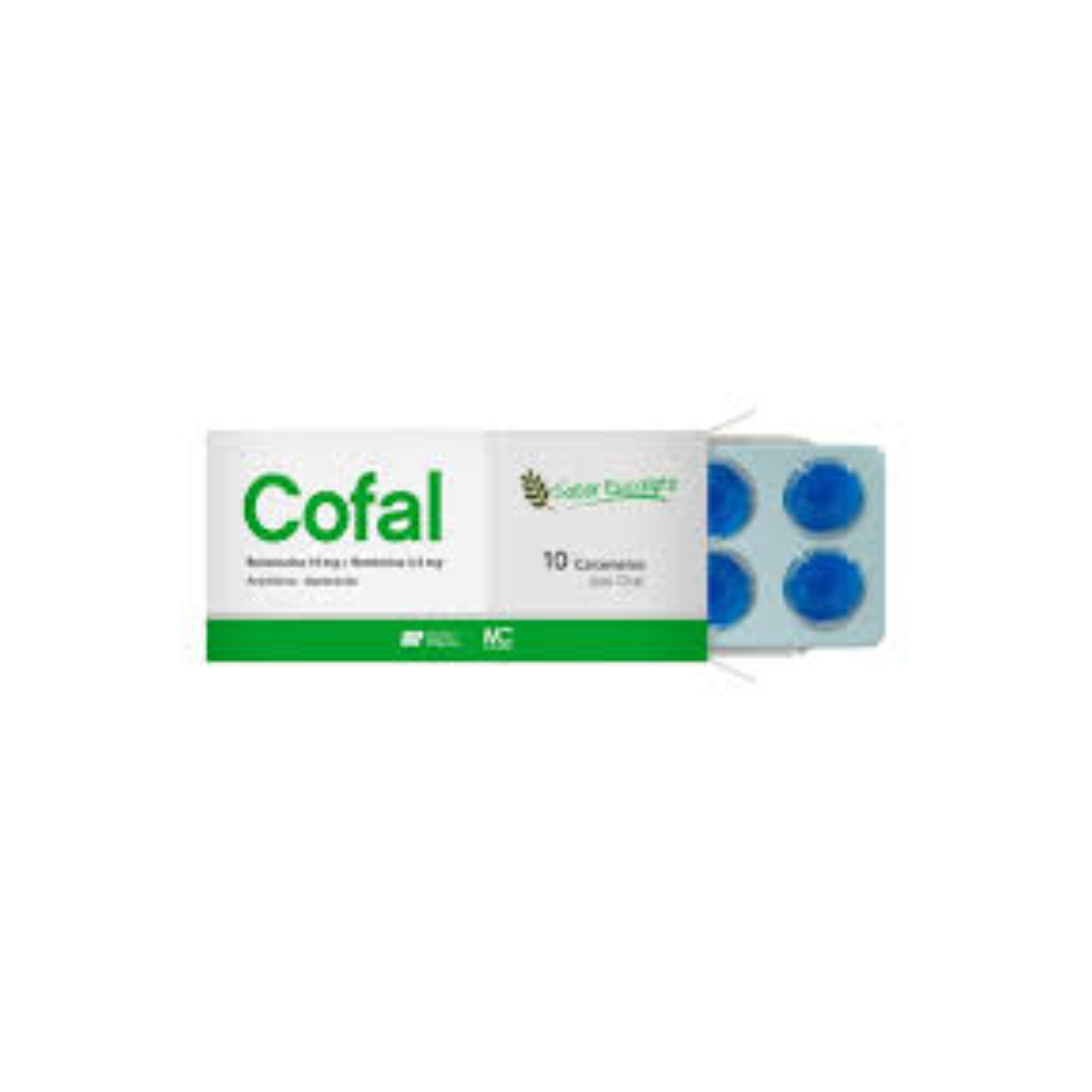 COFAL CARAMELO EUCALIPTO X 10 UNID 0946