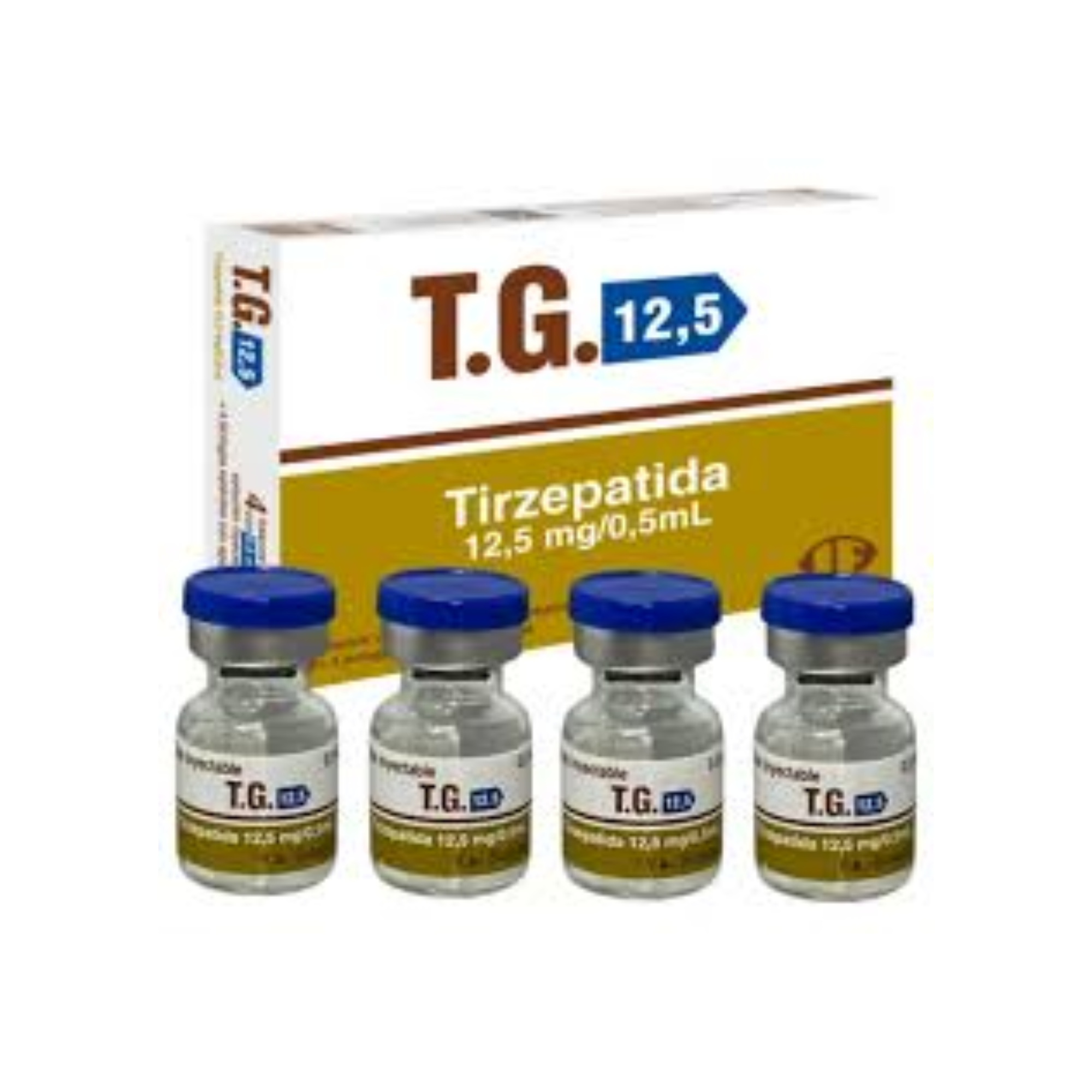 TG ?12,5MG 4 AMPOLA