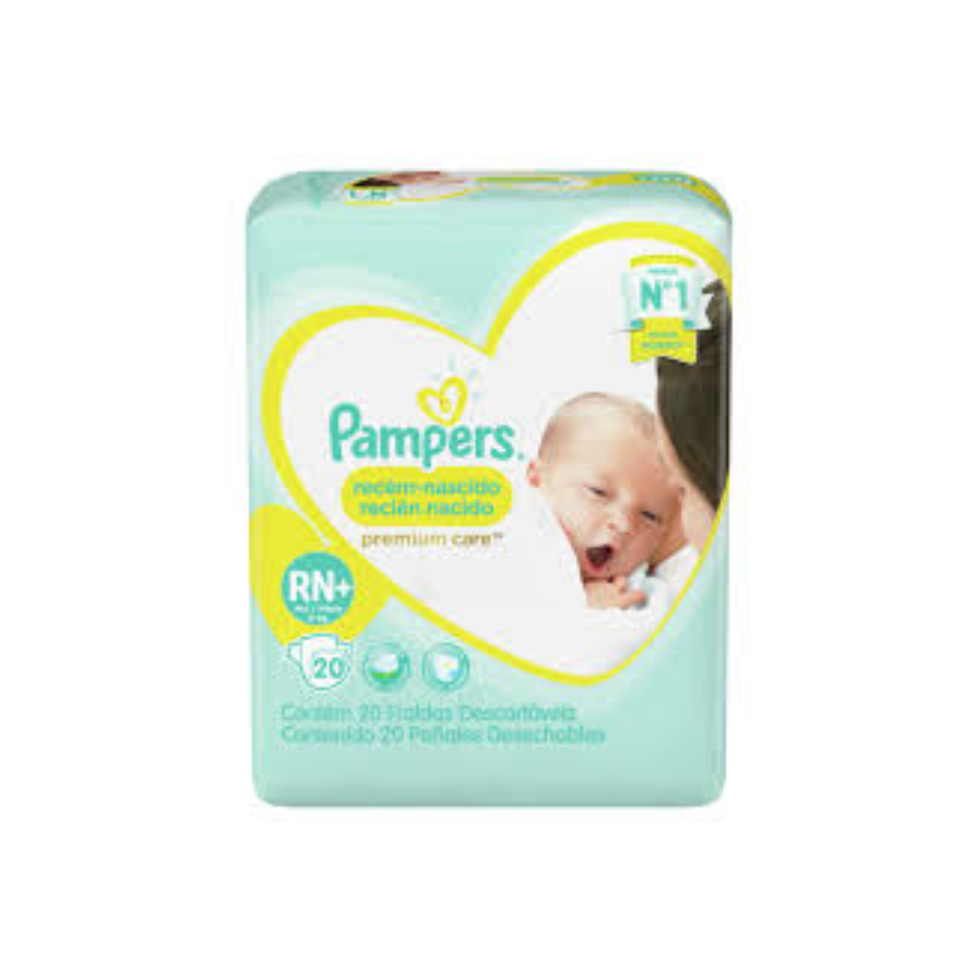 PAMPERS PAÑAL RN 20 UNID